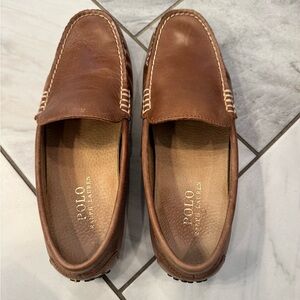 Polo by Ralph Lauren Men's Tan Leather Loafers